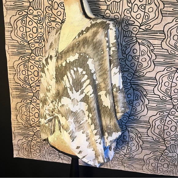 Bryan Walker Made in USA Tie Dye Dolman Top - Picture 3 of 8